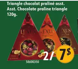 Sushi Shop Asst. Chocolate praline triangle 120g offer
