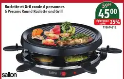 Sushi Shop 6 Persons Round Raclette and Grill offer