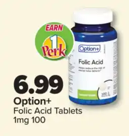 PharmaChoice Option+ Folic Acid Tablets offer