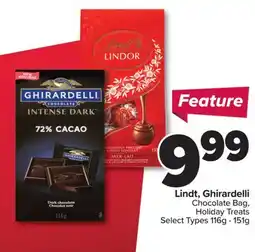 PharmaChoice Lindt, Ghirardelli Chocolate Bag, Holiday Treats offer