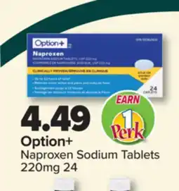 PharmaChoice Option+ Naproxen Sodium Tablets offer