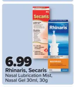 PharmaChoice Rhinaris, Secaris Nasal Lubrication Mist, Nasal Gel offer