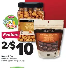 PharmaChoice Nosh & Co. Peanuts, Almonds offer