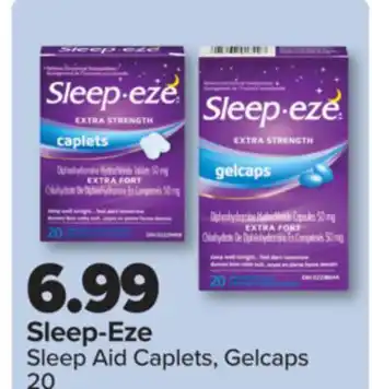 PharmaChoice Sleep Aid Caplets, Gelcaps offer