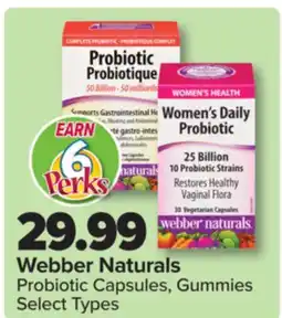 PharmaChoice Webber Naturals Probiotic Capsules, Gummies offer