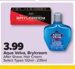PharmaChoice Aqua Velva, Brylcreem After Shave, Hair Cream offer