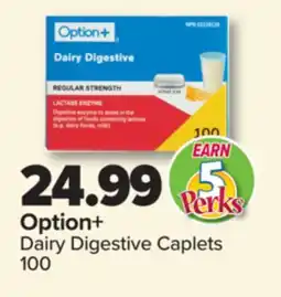 PharmaChoice Option+ Dairy Digestive Caplets offer