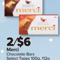 PharmaChoice Merci Chocolate Bars offer