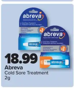 PharmaChoice Abreva Cold Sore Treatment offer