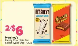PharmaChoice Hershey's Family Chocolate Bar offer