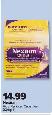 PharmaChoice Nexium Acid Reducer Capsules offer