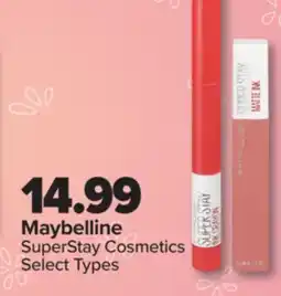PharmaChoice Maybelline SuperStay Cosmetics offer