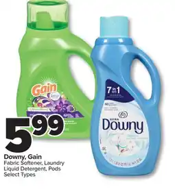 PharmaChoice Downy, Gain Fabric Softener, Laundry Liquid Detergent, Pods offer