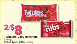 PharmaChoice Twizzlers, Jolly Ranchers offer