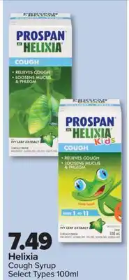 PharmaChoice Helixia Cough Syrup offer