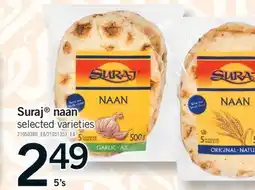 Fortinos SURAJ NAAN, 5'S offer