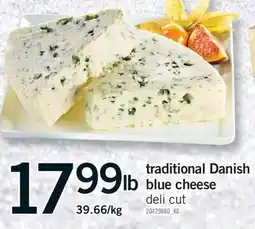 Fortinos TRADITIONAL DANISH BLUE CHEESE offer