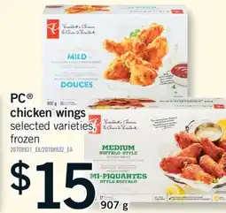Fortinos PC CHICKEN WINGS, 907 g offer