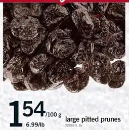 Fortinos LARGE PITTED PRUNES offer