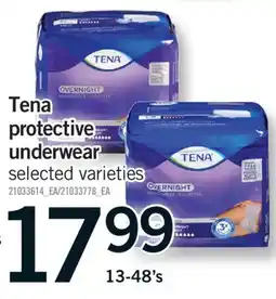 Fortinos TENA PROTECTIVE UNDERWEAR, 13-48'S offer