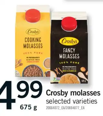 Fortinos CROSBY MOLASSES, 675 G offer