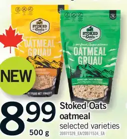 Fortinos STOKED OATS OATMEAL, 142-269 G offer