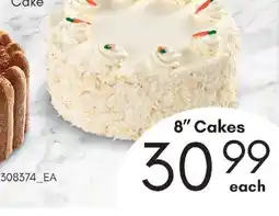 Fortinos 8 CAKES offer