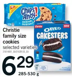 Fortinos CHRISTIE FAMILY SIZE COOKIES, 285-530 g offer