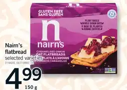 Fortinos NAIRN'S FLATBREAD, 150 G offer