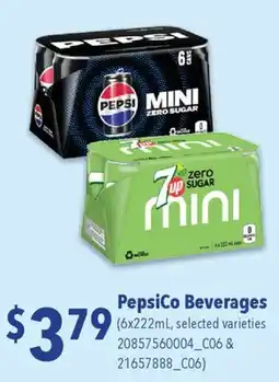 Fortinos PEPSICO BEVERAGES, 6x222mL offer