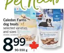 Fortinos CALEDON FARMS DOG TREATS, 90-550 g offer
