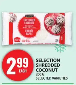 Food Basics SELECTION SHREDDED COCONUT offer