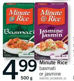Fortinos MINUTE RICE, 500 g offer