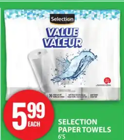 Food Basics SELECTION PAPER TOWELS offer