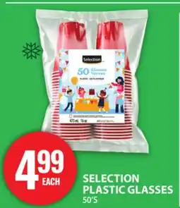 Food Basics SELECTION PLASTIC GLASSES offer