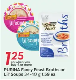 Sobeys PURINA Fancy Feast Broths or Lil' Soups offer