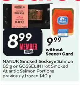 Sobeys NANUK Smoked Sockeye Salmon offer