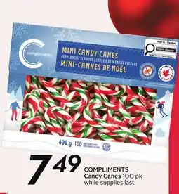 Sobeys Compliments Candy Canes offer