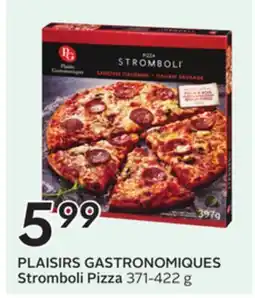 Sobeys PLAISIRS GASTRONOMIQUES Stromboli Pizza offer