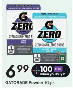Sobeys GATORADE Powder offer