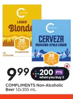 Sobeys COMPLIMENTS Non-Alcoholic Beer offer