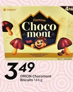 Sobeys ORION Chocomont Biscuits offer