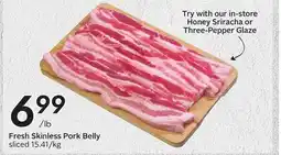 Sobeys Fresh Skinless Pork Belly offer