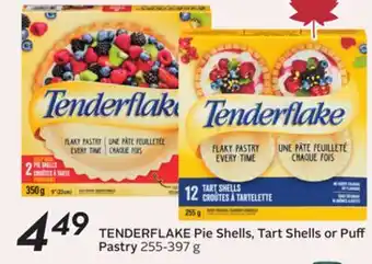 Sobeys TENDERFLAKE Pie Shells, Tart Shells or Puff Pastry offer