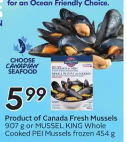 Sobeys Fresh Mussels offer