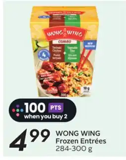 Sobeys WONG WING Frozen Entrées offer
