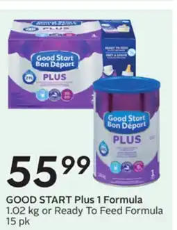 Sobeys GOOD START Plus 1 Formula offer