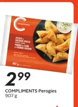 Sobeys COMPLIMENTS Perogies offer
