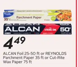 Sobeys ALCAN Foil offer