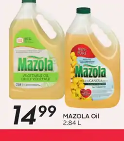 Sobeys MAZOLA Oil offer